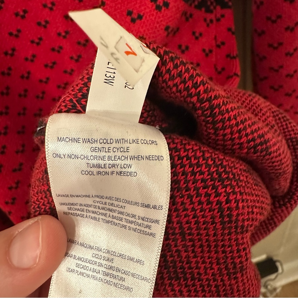 Men’s Chaps Red Polar Bear Crewneck Sweater, Size XL, NWOT - Picture 6 of 6